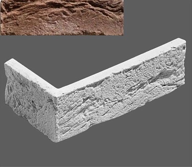 Искусственный камень Leonardo Stone Угловой элемент Авиньон 402 200/100x65x12