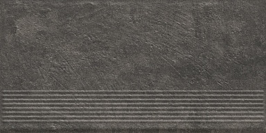 Ступень Paradyz Carrizo Basalt Stopnica Prosta Struktura Mat B1a 30x60