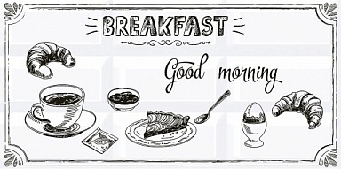 Декор Azori Vogue Breakfast 1 20,1х40,5