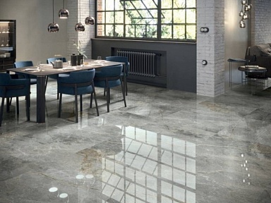 Керамогранит Porcelanite Dos 1850 DARK RECTIFICADO 100x100
