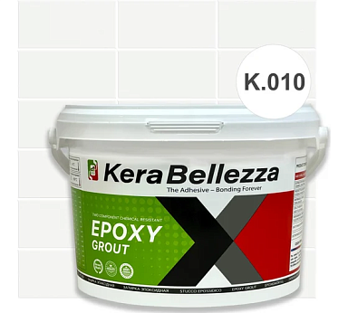 Смеси и затирки Kerabellezza Эпоксидная затирка Design К.010 0,33 кг