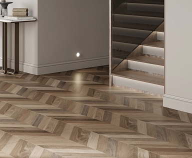 Керамогранит Laparet Wood Latina Brown Chevron M коричневый матовый карвинг 60х120