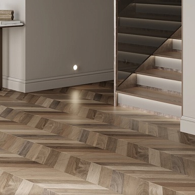 Wood Latina Brown Chevron M Laparet