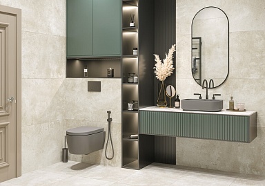 Керамогранит Delacora D120211M Walter Beige карвинг 600x1200x9.5