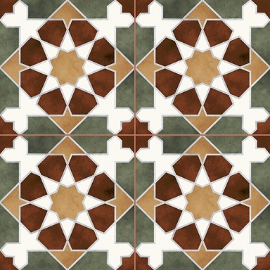 Керамогранит Kerlife (Navarti) Rabat Green 45,2х45,2
