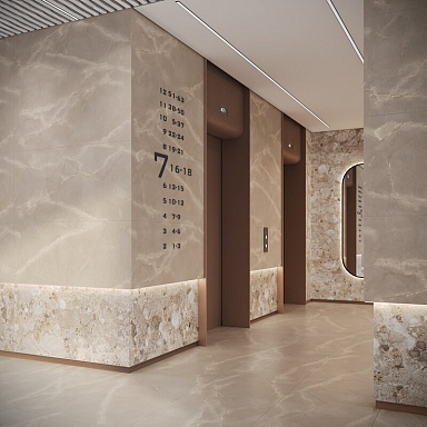 Керамогранит Buono Ceramica SOVL4713S Marble Creamy Pie Satin 60x120