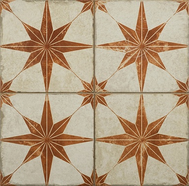 Керамогранит Etili Seramik Scintilla Paprika Orange Pre-cut 45x45