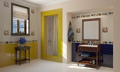 Плитка FABRESA 16671 Biselado BX Blanco 10x20