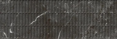 Плитка Kerama Marazzi KM3090B0170R Тубкаль чёрный глянцевый структура обрезной 30x89,5x1,05