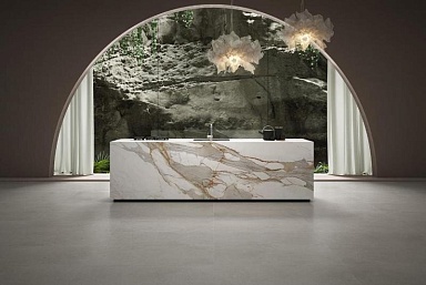 Керамогранит Tau Ceramica Macchia Vecchia Bookmatch Gold A Polished 160x320