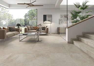 Ступень Gres de Aragon Petra Peldаno Recto Gris Antislip 119.7x31.5