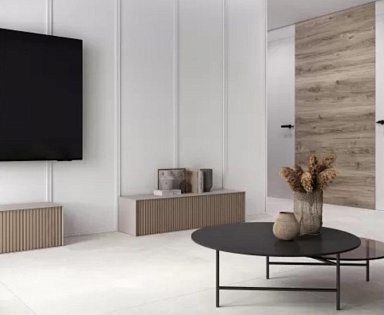 Керамогранит Laparet Splash Bianco белый Сатинированный Карвинг 60х120