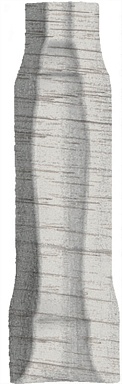 Декоративная вставка Kerama Marazzi SG5268/AGI Угол внутренний Монтиони белый матовый 8x2,4