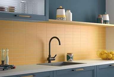 Плитка Equipe 28444 Costa Nova Grey Glossy 5x20