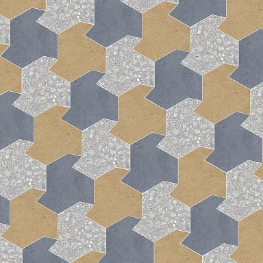 Декор Cerim 772837 Match Up Decoro Shapes Mix Comfort On Demand 48.28x49.99