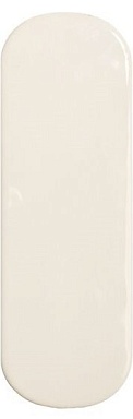 Плитка DNA Tiles 136310 Calema Oval White Gloss 5,2х16