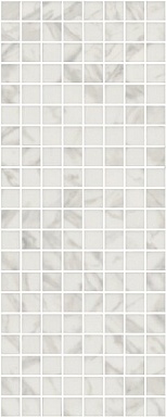Декор Kerama Marazzi MM7203 Алькала белый мозаичный 50x20