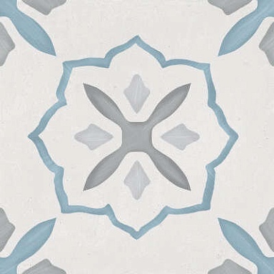 Керамогранит Harmony 3386036154 Sirocco Blue Cross 9mm R10 22.3x22.3