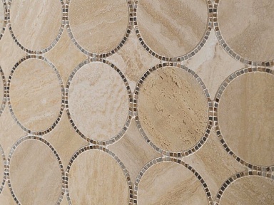 Мозаика L'Antic Colonial 100347807 Tempo Circle Beige 29.9х29.9