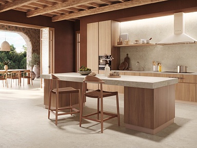 Керамогранит Venux Surface Pure Portland Nature 3D 6mm 160x320