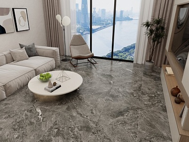 Керамогранит Duna Shadestone Nero Polish Sugar 60x60