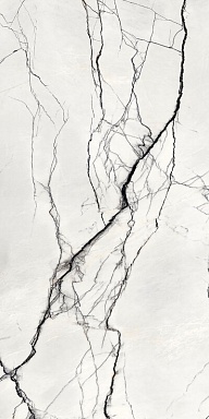 Керамогранит Floor Gres 765503 B&W Breach High-Glossy 6mm 160x320