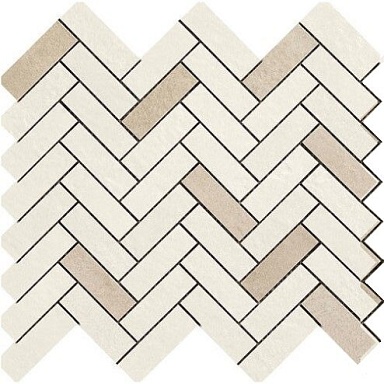 Декор Ragno Marazzi R06A Terracruda Mosaico Degrade Sabbia/Luce 33.2*128.8