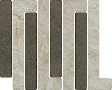 Декор VIVES 41WA Mosaico Trellick Uyuni Antracita 30x24,2