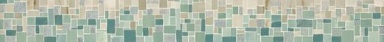 Бордюр Gracia Ceramica Capri turguoise бирюзовый 01 65х600