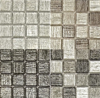 Мозаика Caramelle Mosaic Copper Patchwork 23x23x4 298x298
