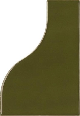 Плитка Equipe 28850 Curve Garden Green Gloss 8,3x12