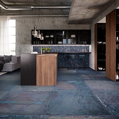 Керамогранит Aparici Corten SAPPHIRE Nat. R10 49,75x99,5