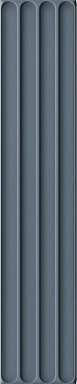 Плитка DNA Tiles Plinto In Blue Matt 10.7x54.2