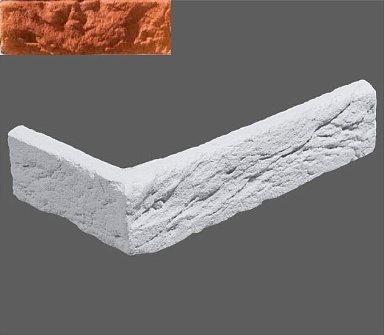 Искусственный камень Leonardo Stone Угловой элемент Иль-де-Франс 490,5/9x4,7x1,4