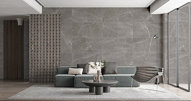 Керамогранит Global Tile GT60603001MCR Encanto Серый 60x60