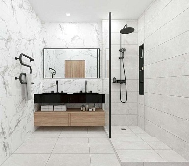 Керамогранит Global Tile 6260-0217 Victory Белый 30x60