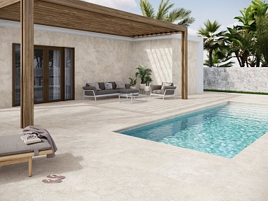 Керамогранит Porcelanite Dos Rapolano 1867 White Rect 100x100