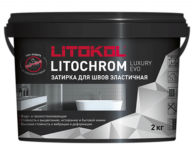 Смеси и затирки LITOKOL Litochrom Luxury Evo LLE.390 Малахит 2кг 500650002