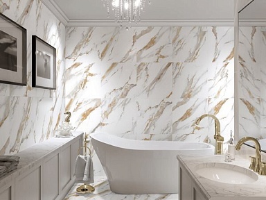 Керамогранит Global Tile GT60600103MR Calacatta Royal Белый 60x60