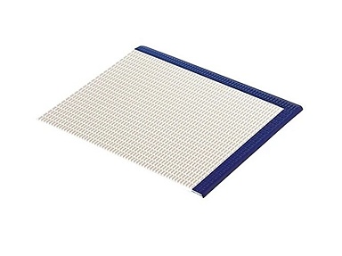 Serapool 28217-Right Petit Carre Противоскользящая ступень с сетчатой поверхностью Cobalt-Unglazed 24,5x29,5