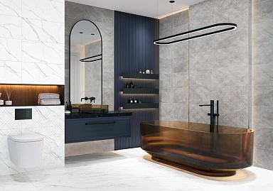 New Trend DW36LMM00 Lims Light Rhomb Декор 300x600x9