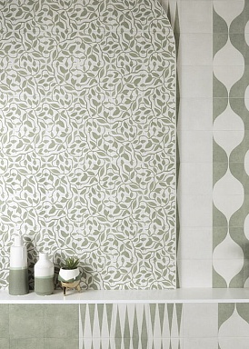 Декор Mainzu PT03850 Decor Green Five 20x20