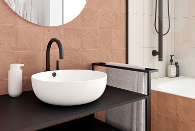 Керамогранит Wow 126394 STARDUST PEBBLES NERO R10 15x15