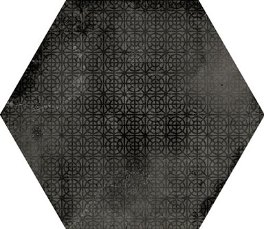 Керамогранит Equipe 23604 Urban Hexagon Melange Dark 29,2X25,4