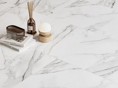 Керамогранит Gracia Ceramica 010400001266 Extra white белый PG 02 60х60