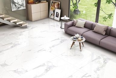 Керамогранит LV Granito Authentic White Polished 60x120