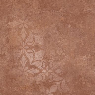 Kerama Marazzi KM4040G0071N Хадду красный матовый декорированный 40,2x40,2x0,8