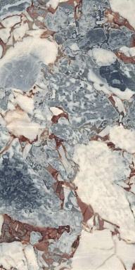 Керамогранит Versace 0020843 Ocean Blue Antique 3D 60x120