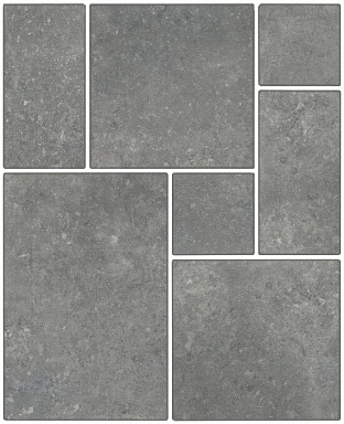 Керамогранит Isla Tiles 1007587 Opus Sky Modulare 39 (комплект 2шт 20x20, 1шт 20x40, 2шт 40x40, 1шт 40x60,8)