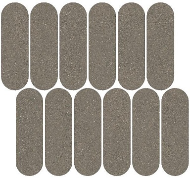 Декор Kerama Marazzi ID146 Джиминьяно наборный коричневый матовый 30x32